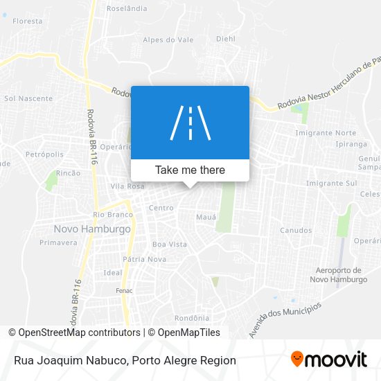Rua Joaquim Nabuco map