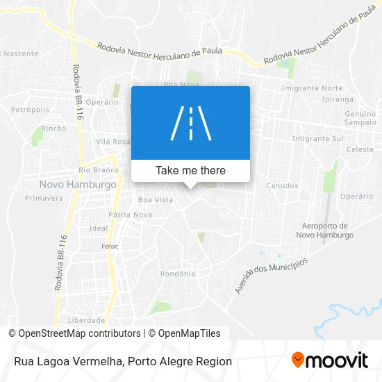 Rua Lagoa Vermelha map