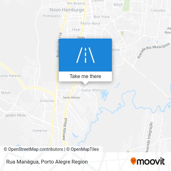 Rua Manágua map