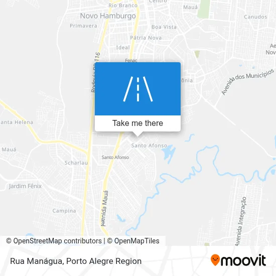 Rua Manágua map