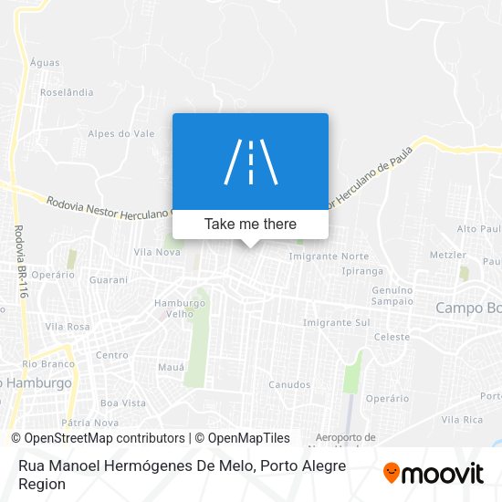 Rua Manoel Hermógenes De Melo map