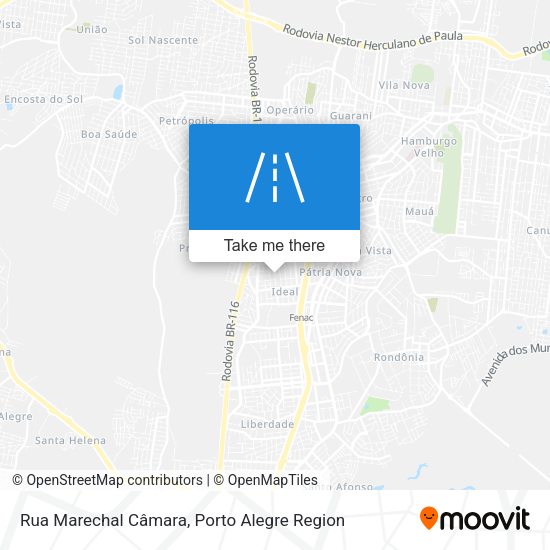 Rua Marechal Câmara map