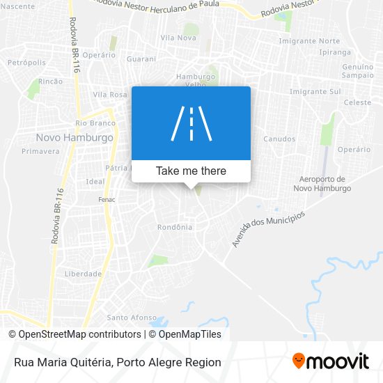 Rua Maria Quitéria map