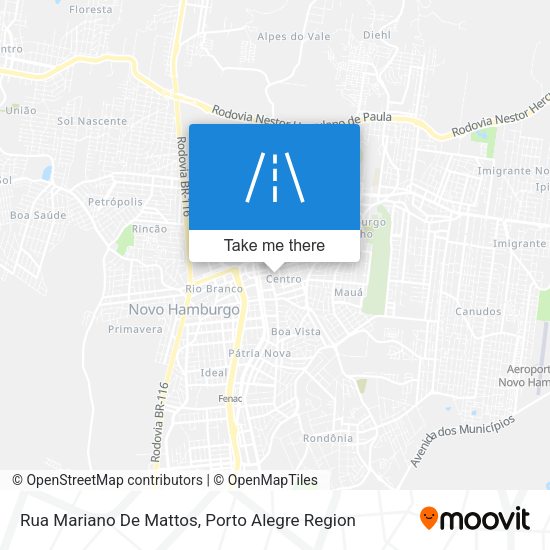 Rua Mariano De Mattos map
