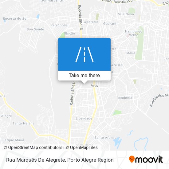 Rua Marquês De Alegrete map
