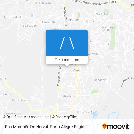 Rua Marquês De Herval map