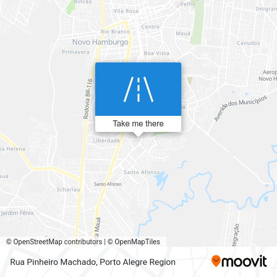 Rua Pinheiro Machado map
