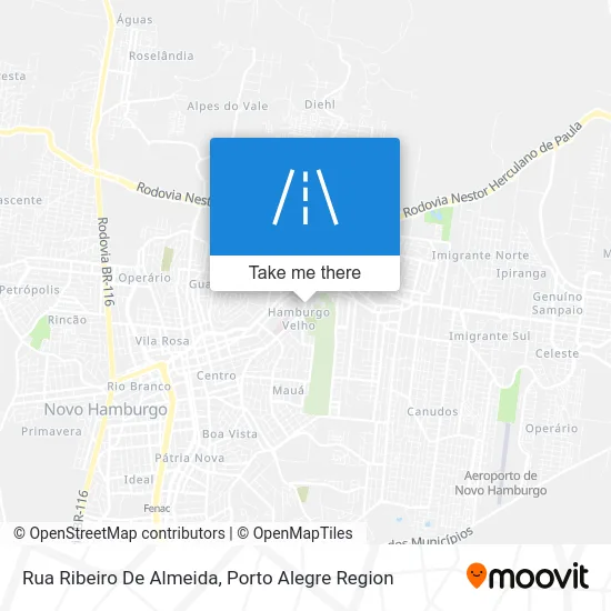 Rua Ribeiro De Almeida map