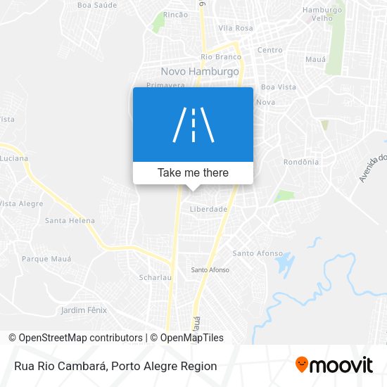 Rua Rio Cambará map