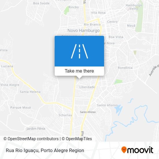 Rua Rio Iguaçu map