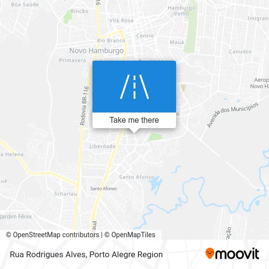 Rua Rodrigues Alves map