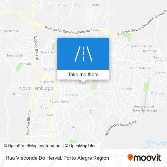 Rua Visconde Do Herval map