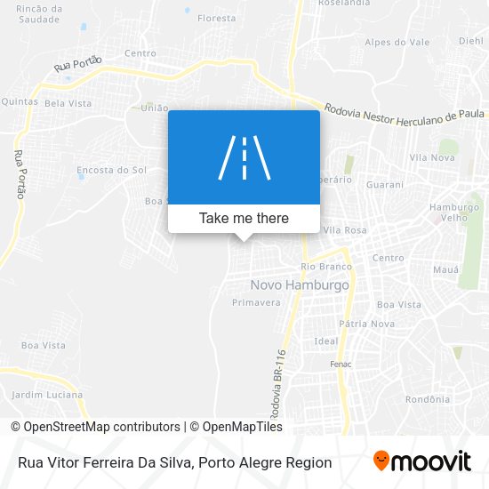 Rua Vitor Ferreira Da Silva map