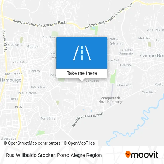 Rua Wilibaldo Stocker map