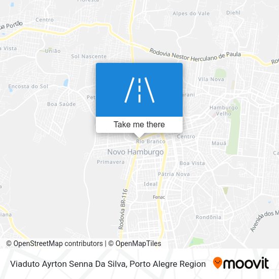 Viaduto Ayrton Senna Da Silva map