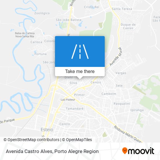 Avenida Castro Alves map