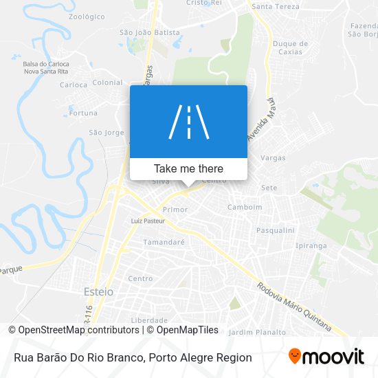 Rua Barão Do Rio Branco map