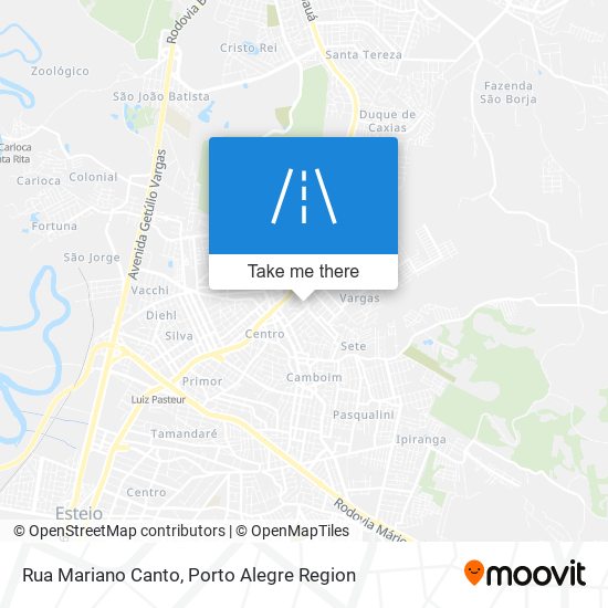 Rua Mariano Canto map