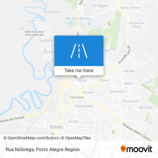 Mapa Rua Nóbrega