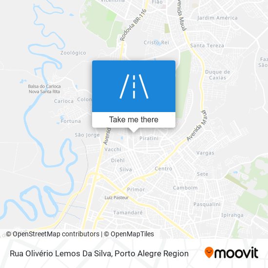 Rua Olivério Lemos Da Silva map