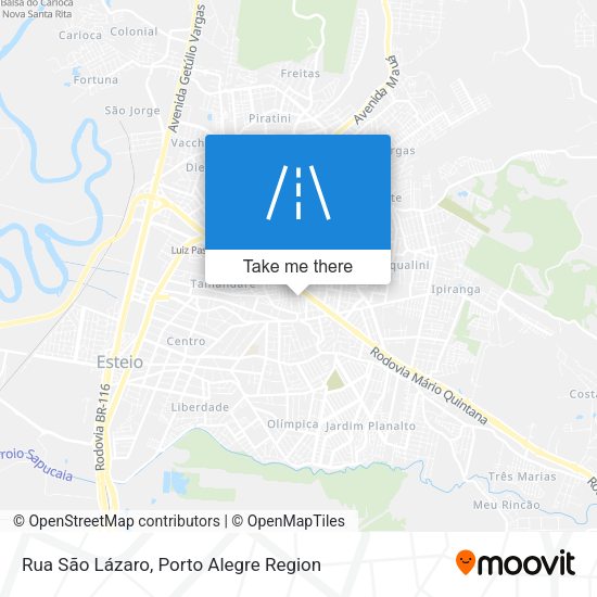 Rua São Lázaro map
