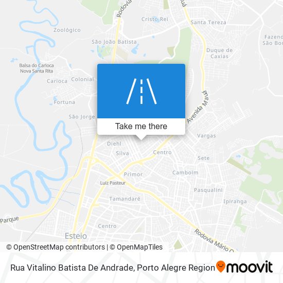 Rua Vitalino Batista De Andrade map