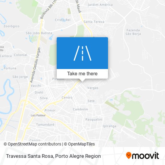 Travessa Santa Rosa map