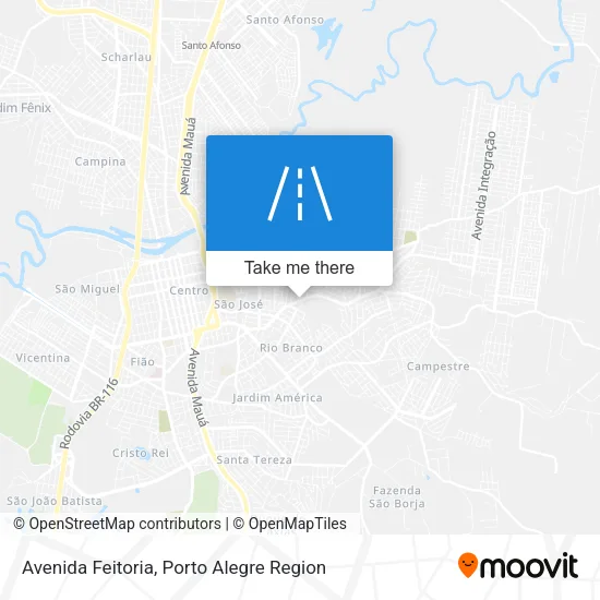 Avenida Feitoria map