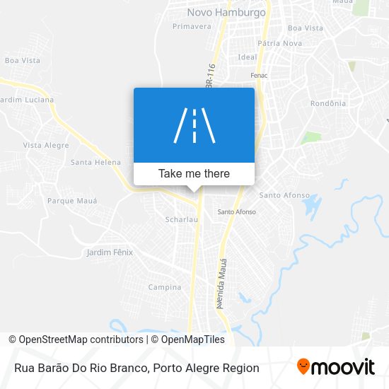 Rua Barão Do Rio Branco map