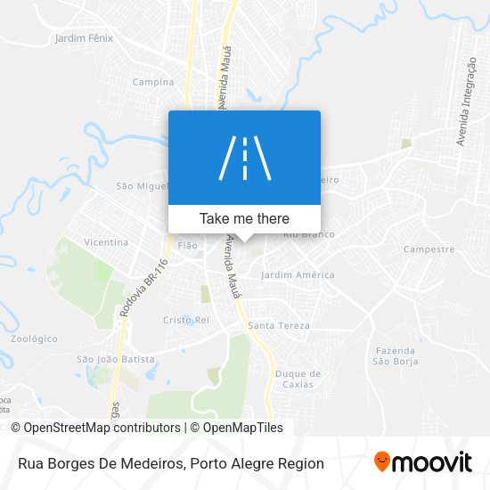 Rua Borges De Medeiros map