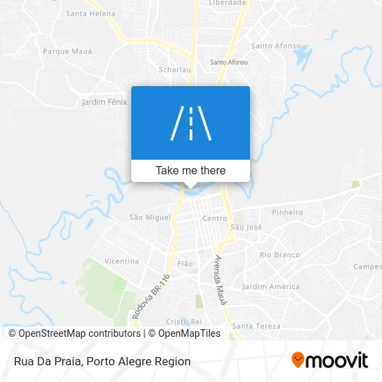Rua Da Praia map