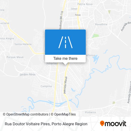 Rua Doutor Voltaire Pires map
