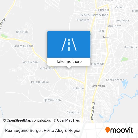 Rua Eugênio Berger map