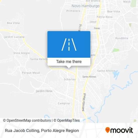 Rua Jacob Colling map