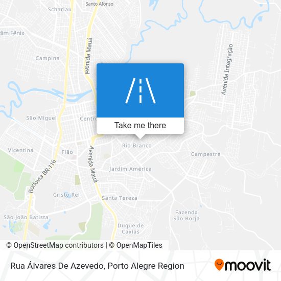Rua Álvares De Azevedo map