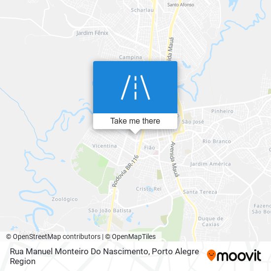 Rua Manuel Monteiro Do Nascimento map