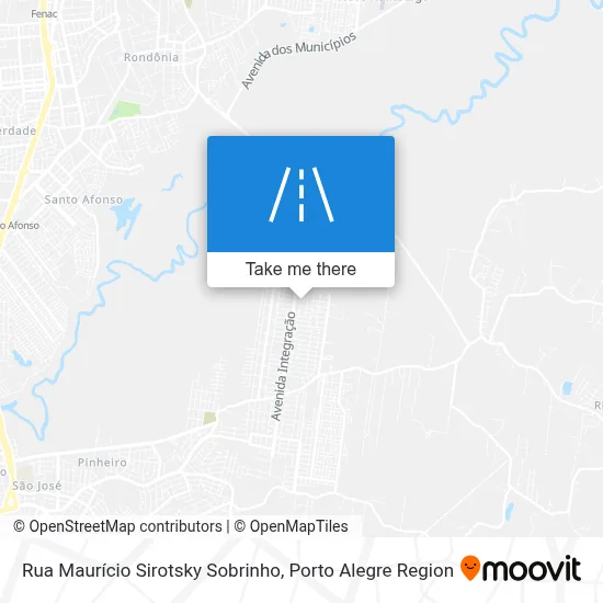 Rua Maurício Sirotsky Sobrinho map