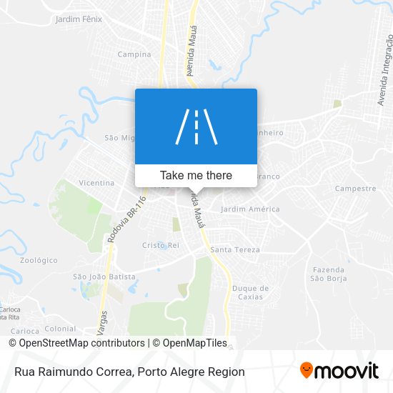 Rua Raimundo Correa map