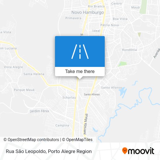 Rua São Leopoldo map
