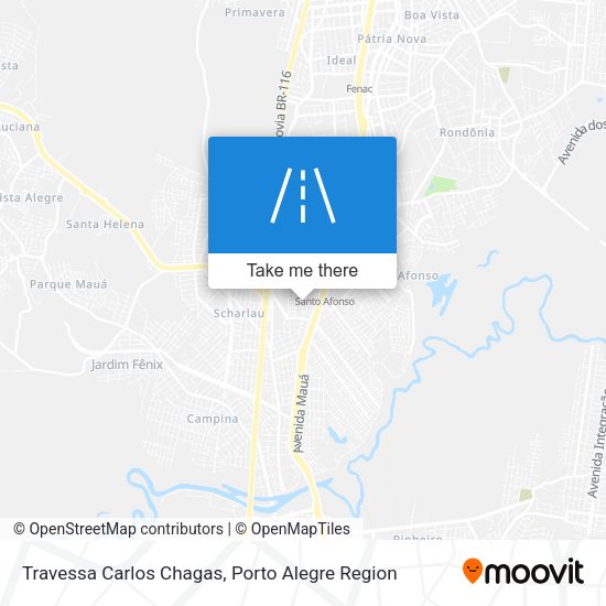 Travessa Carlos Chagas map
