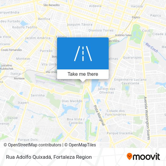 Rua Adolfo Quixadá map