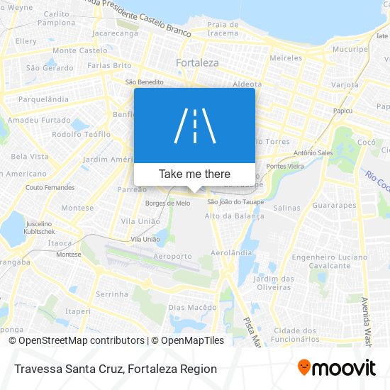 Travessa Santa Cruz map