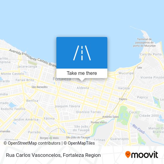 Rua Carlos Vasconcelos map