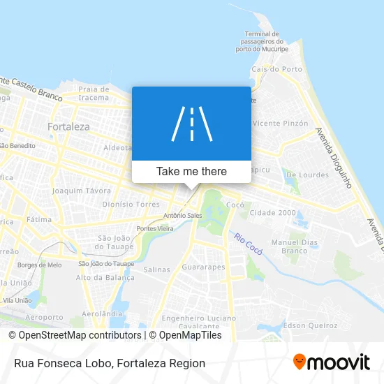 Rua Fonseca Lobo map