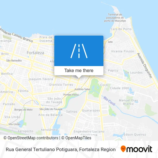 Rua General Tertuliano Potiguara map