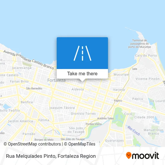 Rua Melquíades Pinto map