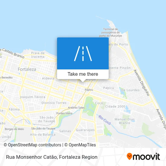 Rua Monsenhor Catão map