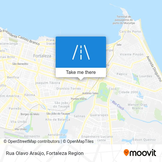 Rua Olavo Araújo map