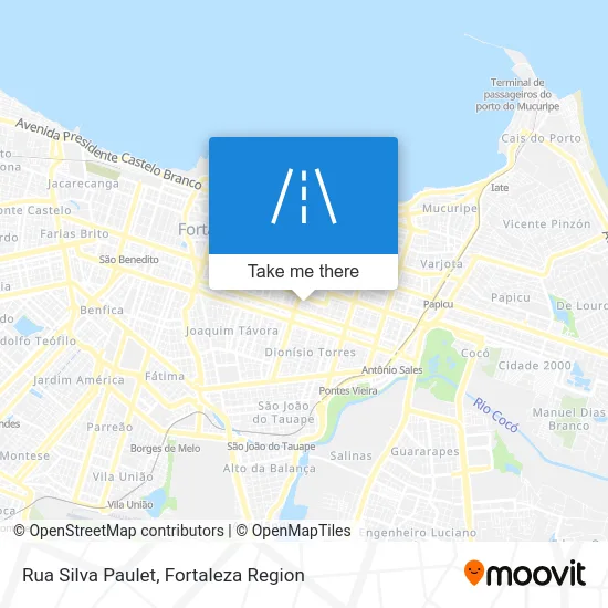 Rua Silva Paulet map