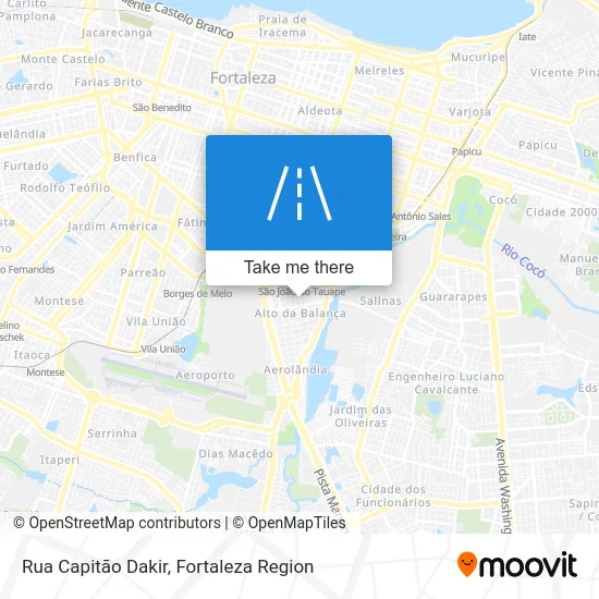 Rua Capitão Dakir map